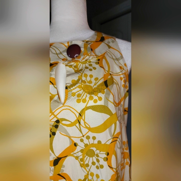 Vintage Retro 60's Cotton Summer SunDress A-Line Shift Size 8 - Picture 4 of 9